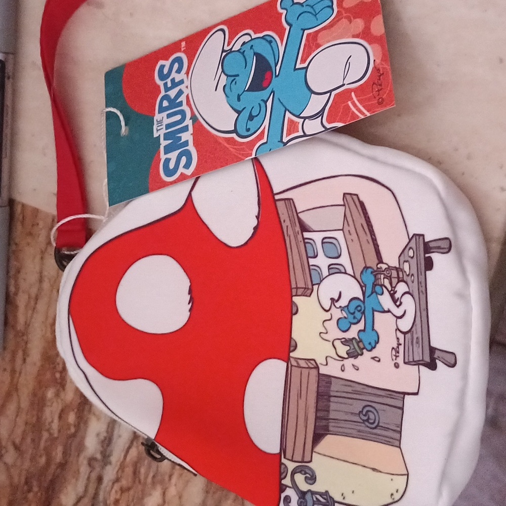 The Smurfs Cartoon Print Coin Purse - Picture 9 of 9